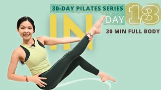 Day 13: 30 MIN MINDFUL FLOW MORNING PILATES  ROUTINE - 30 Day Pilates Workout Challenge 2023