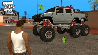 GTA San Andreas - Hummer Monster Truck