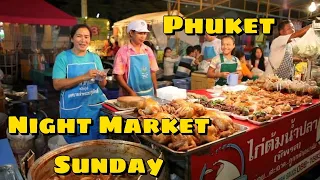 【🇹🇭 4K】Walking Sunday Night Market in Phuket Old Town April 2023