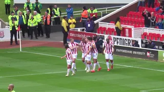 Stoke City - Ryan Shawcross Goal Celebrations vs. Sheffield United