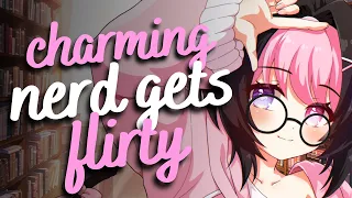 charming nerd flirts with you at the library 📚 (F4A) [light academia] [flirting] [asmr roleplay]