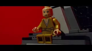 LEGO Star Wars the Last Jedi:  Snoke's Death Scene.... [Frame by Frame]....