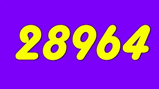 Colorful numbers 0 to 80000 x 4.5