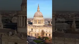 St Paul's Cathedral London #Droneshorts #droneshortvideo