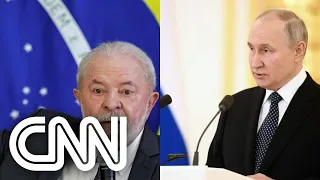 Lula diz que Putin não pode ficar com território da Ucrânia | CNN 360º