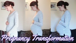 PREGNANCY TRANSFORMATION | BUMP WEEK BY WEEK | BABY #2