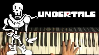 Undertale - Bonetrousle (Piano Tutorial Lesson)