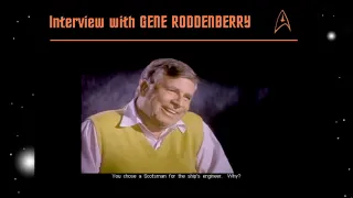 Star Trek Judgement Rites bonus material part 2 - Gene Roddenberry interview