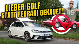 Ferrari 328GTS zum Spottpreis? Bauchgefühl sagt Nein!? Spontan seltenen Golf GTI Clubsport gekauft!