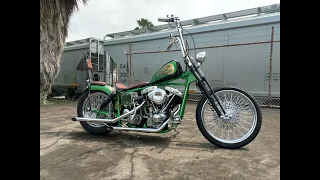 1979 Custom Harley Shovelhead Bobber Build