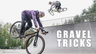 Is it possible to do a BACKFLIP ON THE GRAVEL BIKE!?