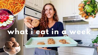 what i eat in a week | getting back on track, living alone diaries & cooking easy realistic meals