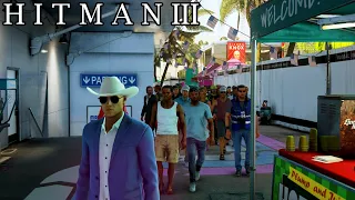 Hitman 3 Miami Cowboy Kill Everyone Striker V3 All NPCs Follow Hitman