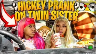 Hickey Prank on Twin Sister ( SHE WAS SO MAD!)