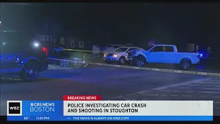 Stoughton Police investigate crash, shooting