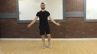 learn Lebanese Dabke part 2 تعلم الدبكه اللبنانية الجزء الثاني