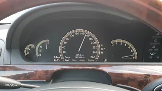 Mercedes Benz W221 S500 AMG V8 - Acceleration