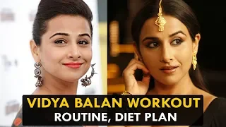 Vidya Balan Workout Routine, Diet Plan - Health Sutra