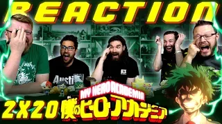 My Hero Academia [English Dub] 2x20 REACTION!! "A Tale from the Past"