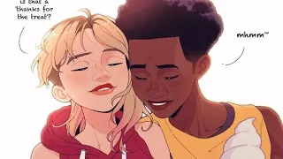 miles morales x spider gwen love each other continue
