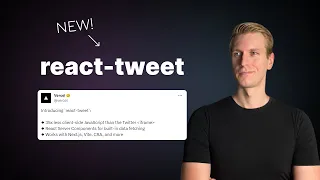 react-tweet: Vercel’s NEW Library Just Dropped for Embedding Tweets