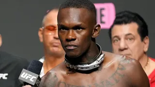 Israel Adesanya Trolls Alex Pereira's Son Mimicking KO  | UFC 287