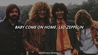 Baby Come On Home - Led Zeppelin | subtitulada al español