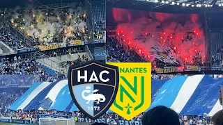 AMBIANCE LE HAVRE - NANTES (HAC-FCN) (0-1) - LES NANTAIS PRENNENT UNE OPTION POUR LEUR MAINTIEN