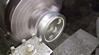 Amazing process of casting metal parts in a cast iron factory