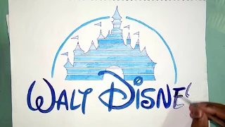How To Draw The Walt Disney Castle