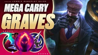 How GRAVES JUNGLE Can Carry Any Game State! (Yes, Even A HARD FEEDING Top)