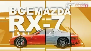 Forza Horizon 4 - Все MAZDA RX-7 которые есть в игре. Весь тюнинг
