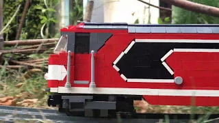 Voyage dans un corail en Lego