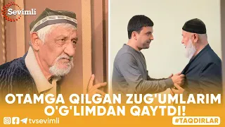 TAQDIRLAR: OTAMGA QILGAN ZUG'UMLARIM O'G'LIMDAN QAYTDI!