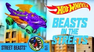 Creatures on Wheels. Beasts on the Street! | @HotWheels