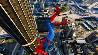 GTA 5 Spiderman Ragdolls Jumps/Fails Compilation With GTA AMAZING Part 3  (Crazy Ragdolls)