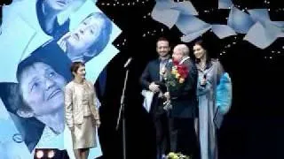 Alexei Mishin congratulates Tamara Moskvina - October 14, 2011