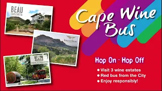 Red Bus TV - City Sightseeing Cape Town - The Cape Wine Bus