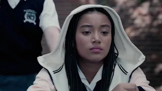 The hate u given (thug) clip-3 _ Hailey and starr fighting scene from the movie _ movie clip