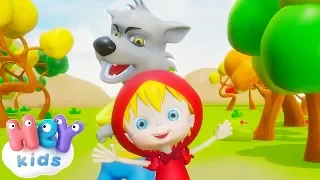 Crvenkapa i Vuk crtani 🐺 Bajke za decu na Srpskom - HeyKids