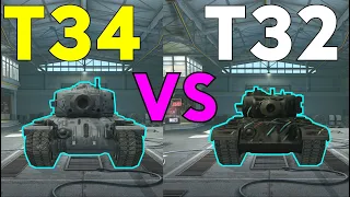 WOTB | T34 VS T32