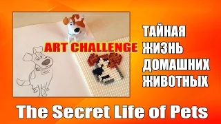 Влог Тайная жизнь домашних животных Art Challenge - kleine wunder - The Secret Life Of Pets