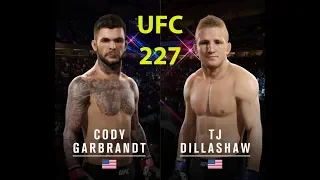 Прогноз на UFC 227 Коди Гарбрандт vs Ти Джей Диллашоу РЕВАНШ