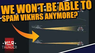 War Thunder NO MORE VIKHR SPAM? A REALISTIC approach GAIJIN is adding to LASER BEAM RIDING MISSILES!