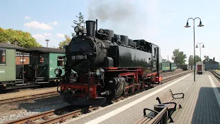 Lößnitzgrundbahn 2018 / Von Radebeul Ost nach Radeburg und zurück