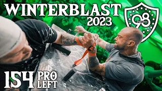 2023 Winterblast by 98% Armwrestling | 154 Pro LEFT Hand