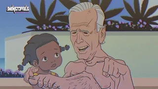 Creepy Joe Biden's HAIRY LEGS (political cartoon)