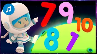 🚀 Space Numbers + Planets Song - Nursery Rhymes & Kids Songs  | Pocoyo