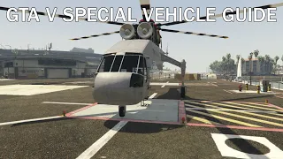 GTA V Special Vehicle Guide: Unique Skylift (PS3/Xbox360 ONLY)