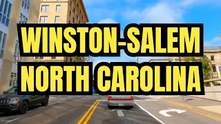 Winston Salem NC Driving 4k